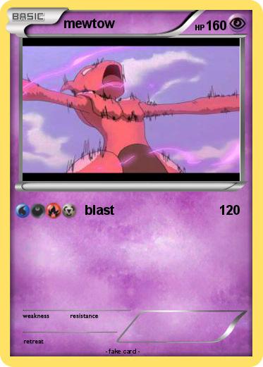 Pokemon mewtow