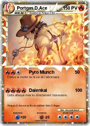 Pokemon Portgas.D.Ace