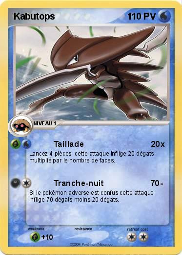 Pokemon Kabutops