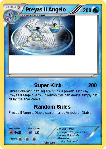 Pokemon Preyas II Angelo