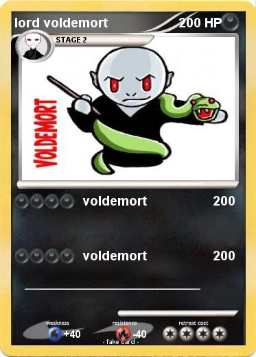 Pokemon lord voldemort