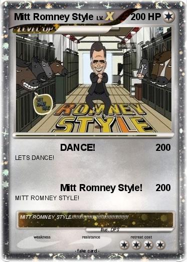 Pokemon Mitt Romney Style