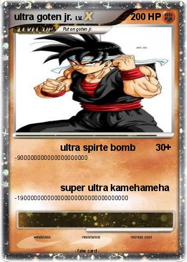 Pokemon ultra goten jr.