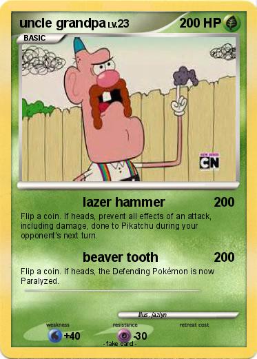 Pokemon uncle grandpa
