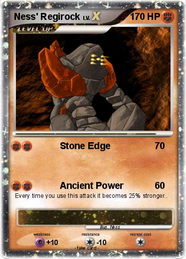 Pokemon Ness' Regirock