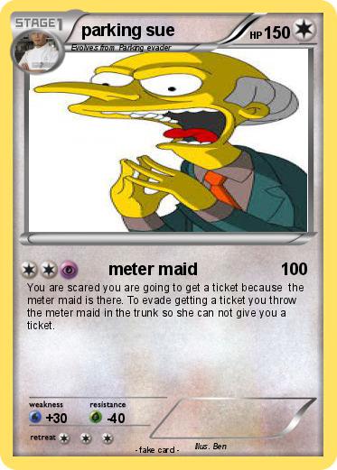 Pokemon parking sue