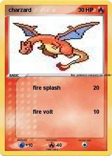 Pokemon charzard
