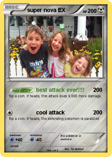 Pokemon super nova EX