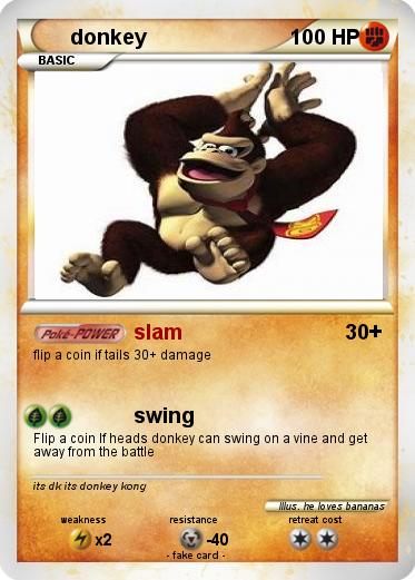 Pokemon donkey