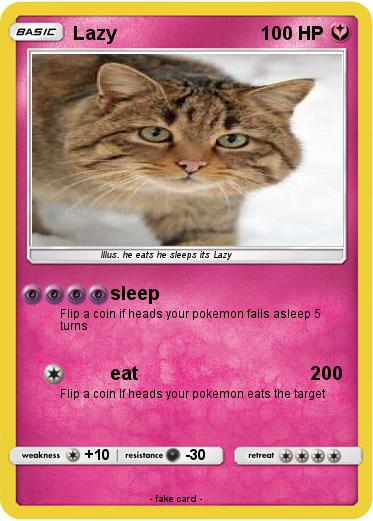 Pokemon Lazy