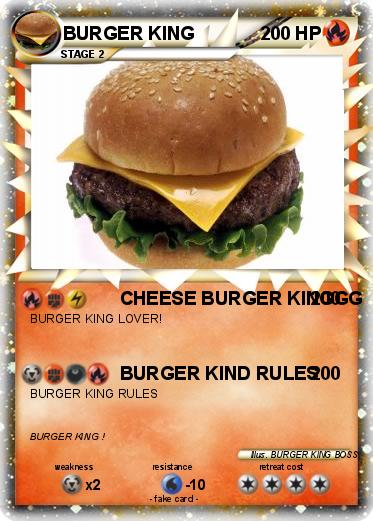 Pokemon BURGER KING