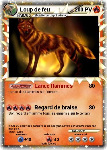 Pokemon Loup de feu