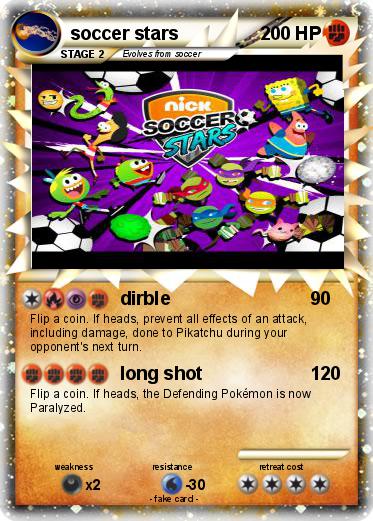 Pokemon soccer stars