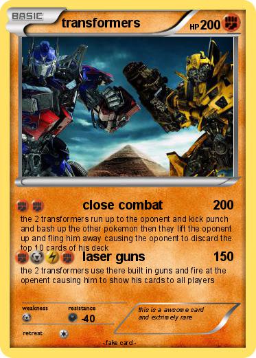 Pokemon transformers