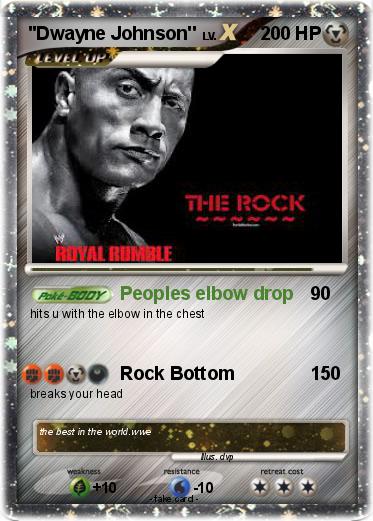 Pokemon ''Dwayne Johnson''
