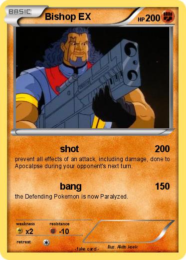 Pokemon Bishop EX