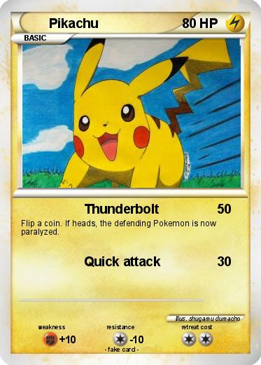 Pokemon Pikachu