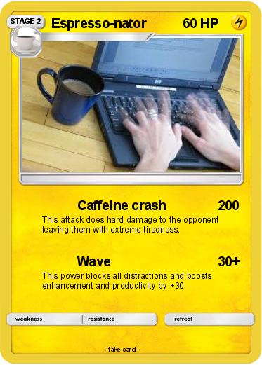 Pokemon Espresso-nator