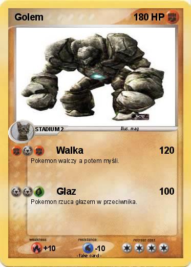 Pokemon Golem