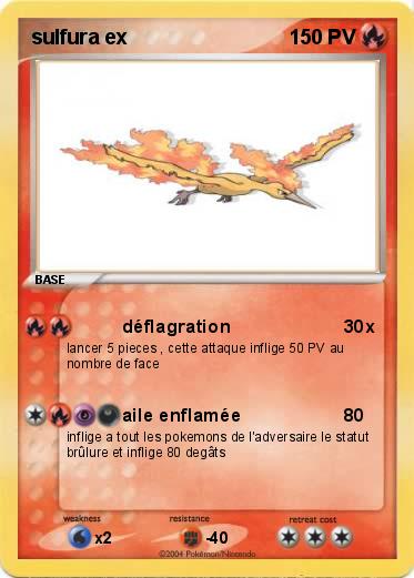 Pokemon sulfura ex