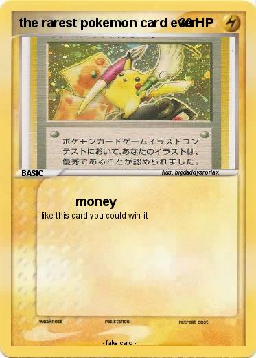 Pokemon the rarest pokemon card ever