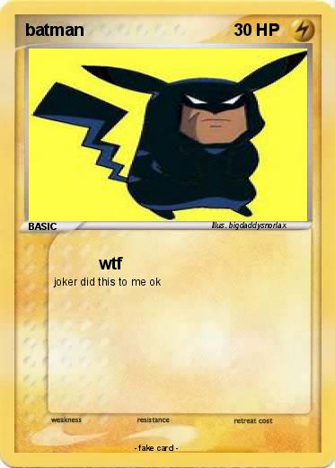 Pokemon batman