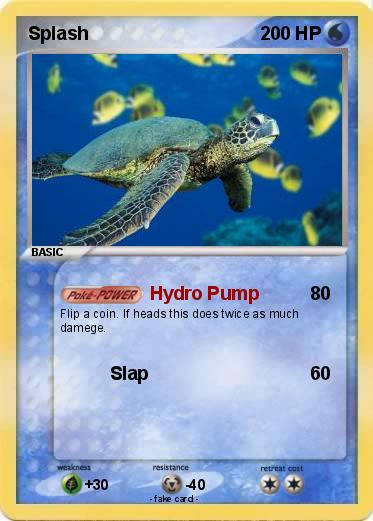 Pokemon Splash