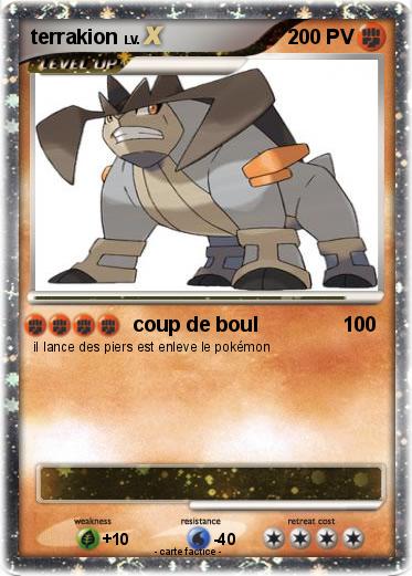 Pokemon terrakion