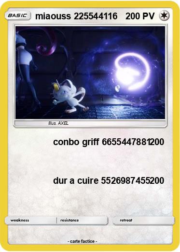 Pokemon miaouss 225544116