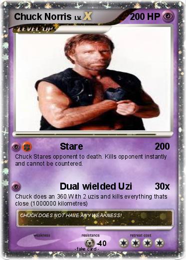 Pokemon Chuck Norris