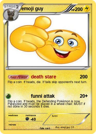 Pokemon emoji guy