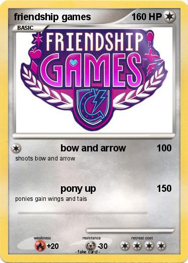 Pokemon friendship games
