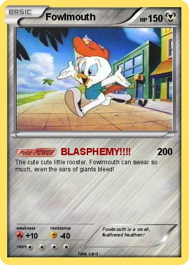 Pokemon Fowlmouth
