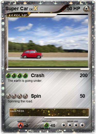 Pokemon Super Car