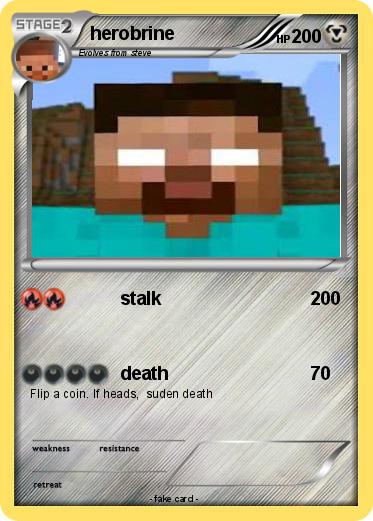 Pokemon herobrine