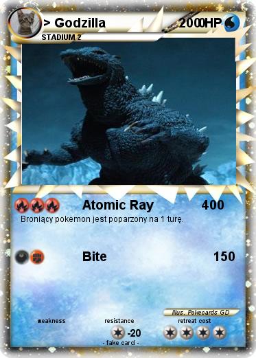 Pokemon > Godzilla                           0