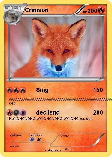 Pokemon Crimson