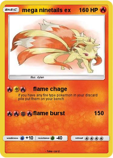 Pokemon mega ninetails ex