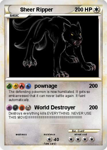 Pokemon Sheer Ripper