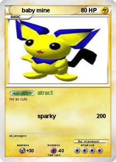 Pokemon baby mine