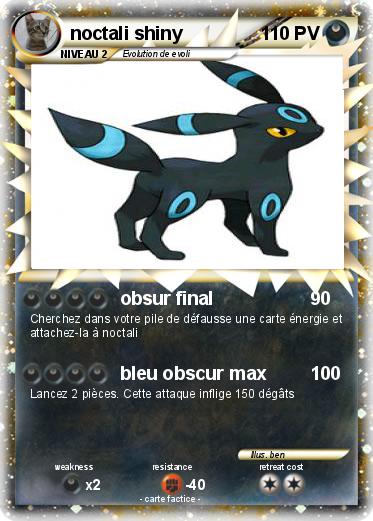 Pokemon noctali shiny