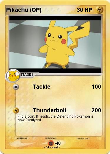 Pokemon Pikachu (OP)