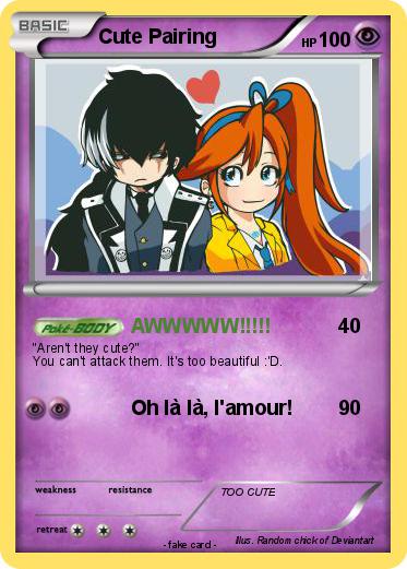 Pokemon Cute Pairing