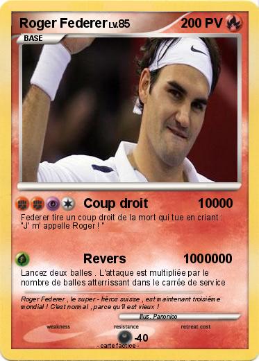 Pokemon Roger Federer