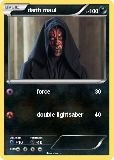 Pokemon darth maul