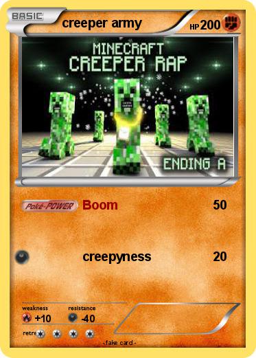 Pokemon creeper army