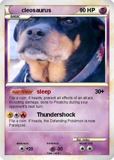 Pokemon cleosaurus