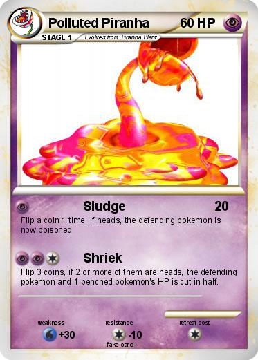 Pokemon Polluted Piranha