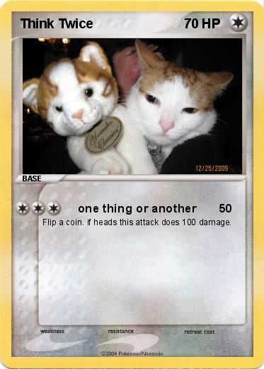 Pokemon Think Twice