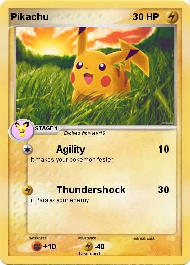 Pokemon Pikachu